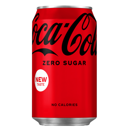 Coca cola lata  zero 
