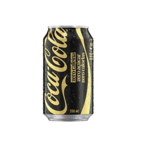 Coca-Cola Zero Cafeína 350ml Lata